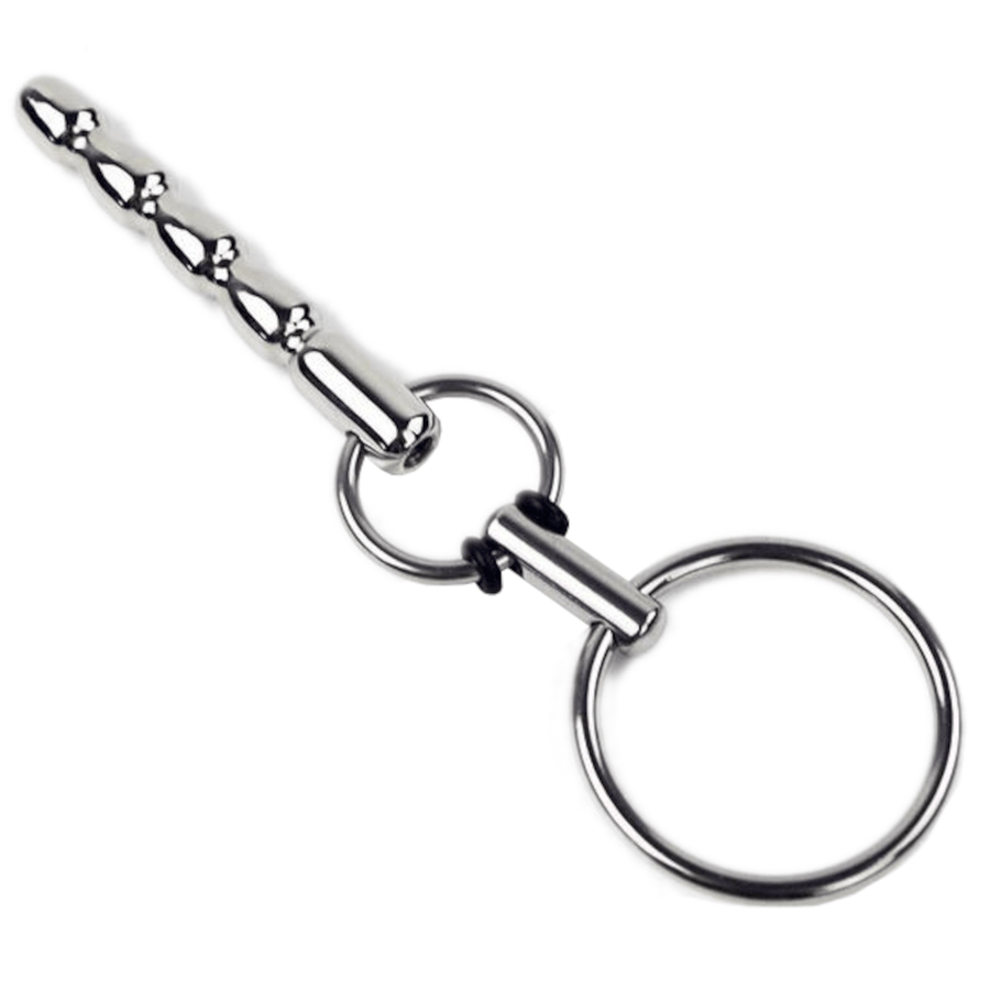 Beaded Dual-Ring Hollow Urethral Sound, gallery view 3