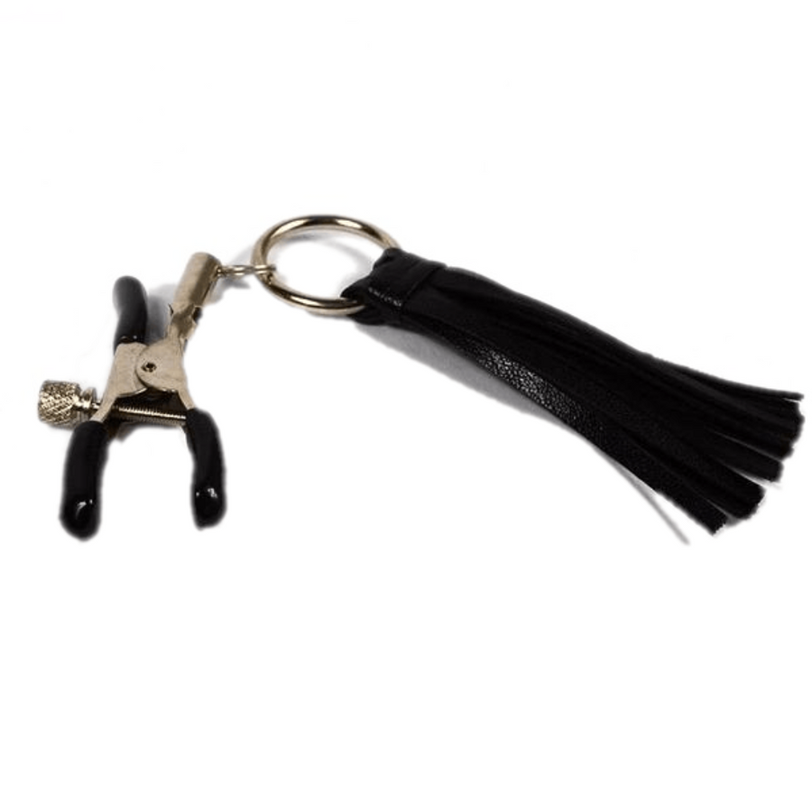 Nipple Clamps With Black Tassel BDSM, gallery view 8