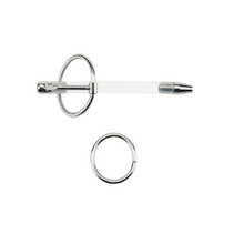 Load image into Gallery viewer, Hollow Silicone and Steel Catheter Urethral Sound
