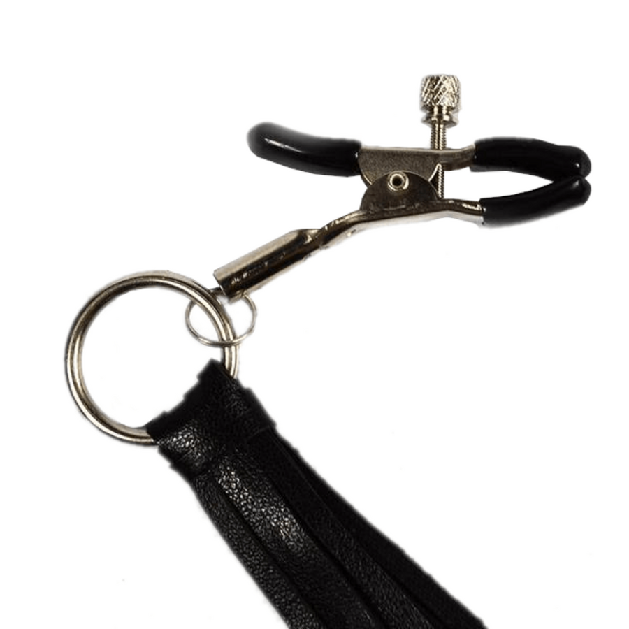 Nipple Clamps With Black Tassel BDSM, gallery view 9