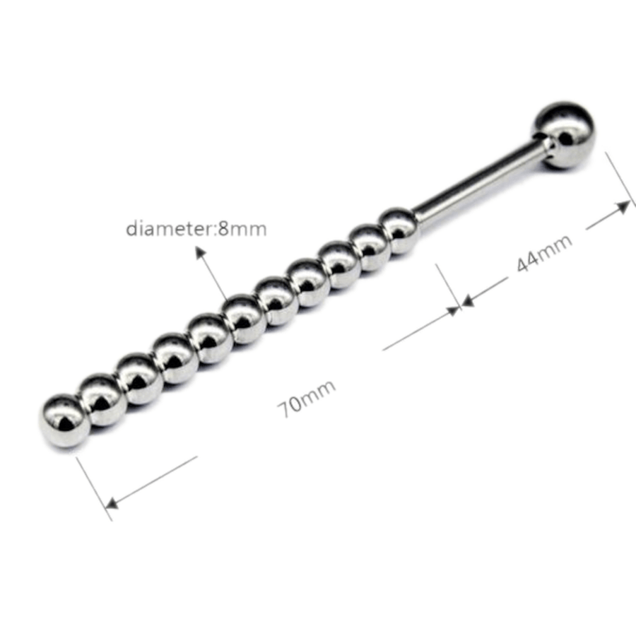 Beaded Sperm Stopper BDSM, gallery view 5