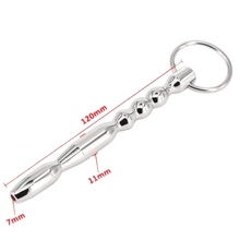 Load image into Gallery viewer, Hollow Urethral Dilator Stainless Steel Sound BDSM
