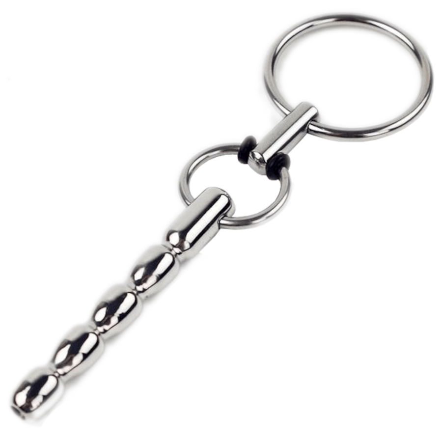 Beaded Dual-Ring Hollow Urethral Sound, gallery view 2