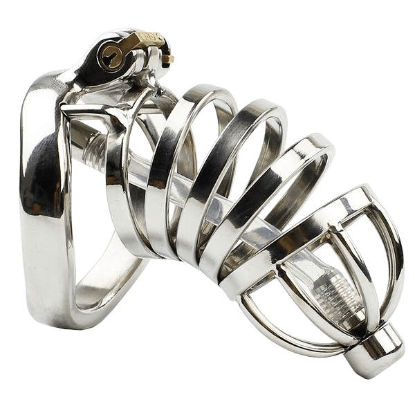 Jade Male Chastity Device 1.77 inches and 2.28 inches long, gallery view 4