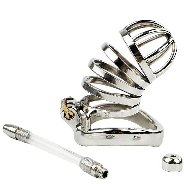 Jade Male Chastity Device 1.77 inches and 2.28 inches long, gallery view 5
