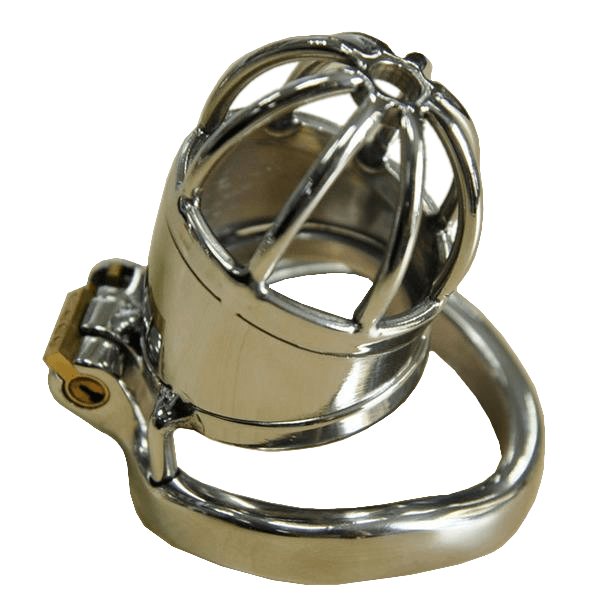 Caroline Metal Chastity Device 1.77 inches long, gallery view 3