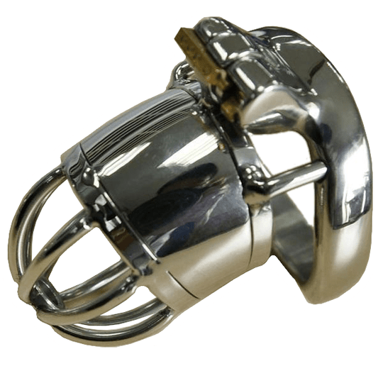 Caroline Metal Chastity Device 1.77 inches long product view