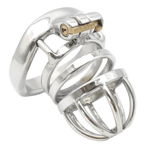 Jade Male Chastity Device 1.77 inches and 2.28 inches long product view