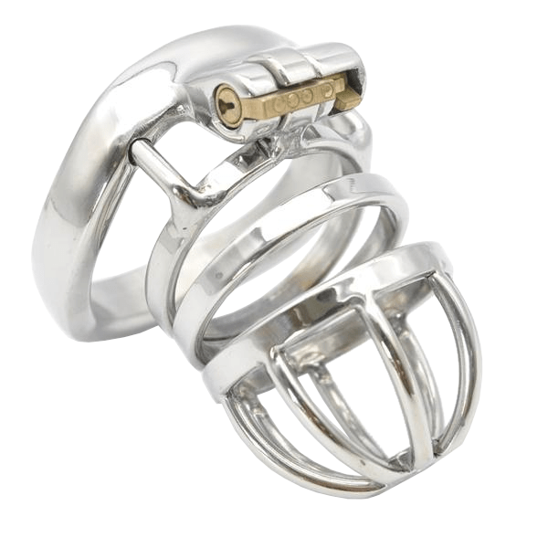 Jade Male Chastity Device 1.77 inches and 2.28 inches long product view