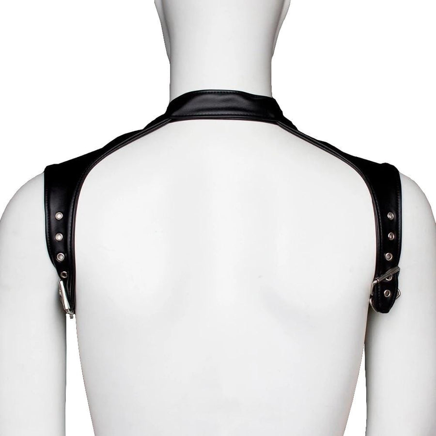 Leather Dildo Harness Chest Strap, gallery view 5