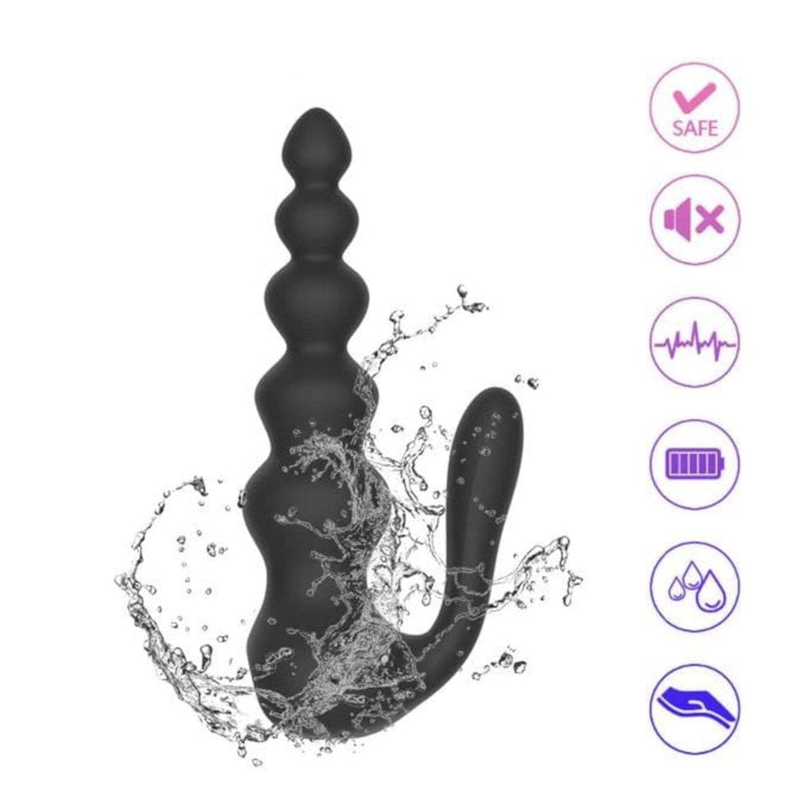 New Backdoor Party Vibrating Butt Beads, gallery view 4