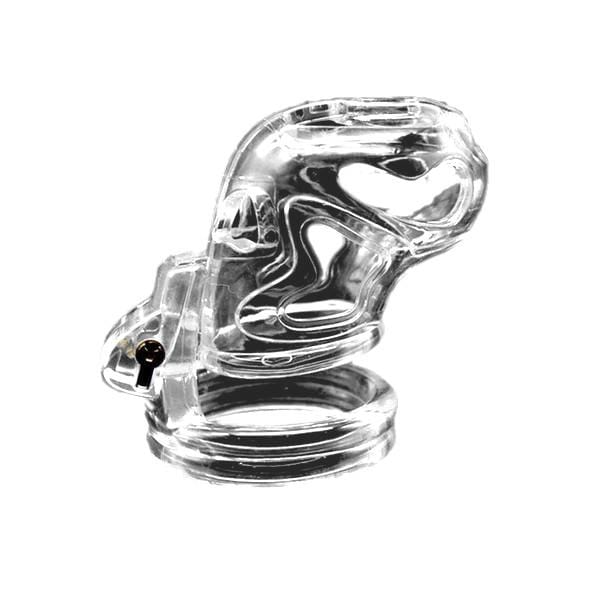 Piper Transparent Plastic Cock Cage 2.95 inches long, gallery view 2
