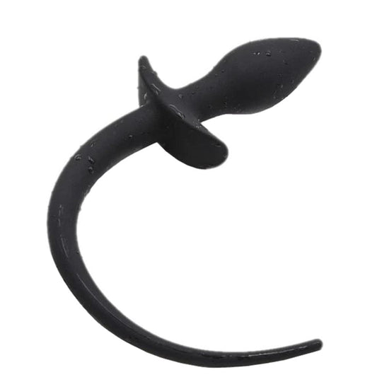 Classic Silicone Dog Tail Butt Plug 11 Inches Long product view
