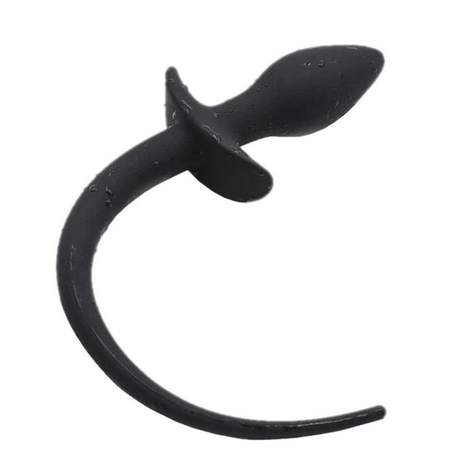 Classic Silicone Dog Tail Butt Plug 11 Inches Long product view