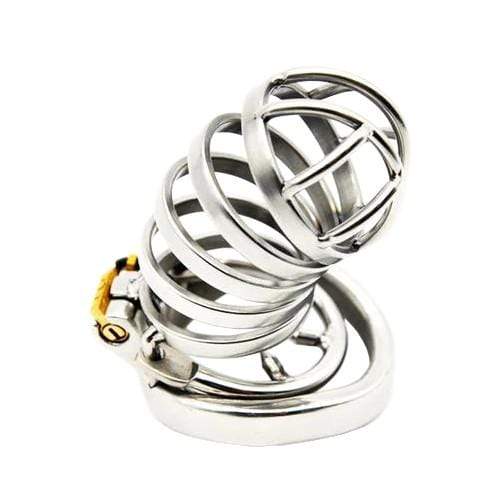 Alina Male Chastity Device 1.77 inches and 2.36 inches long, gallery view 2