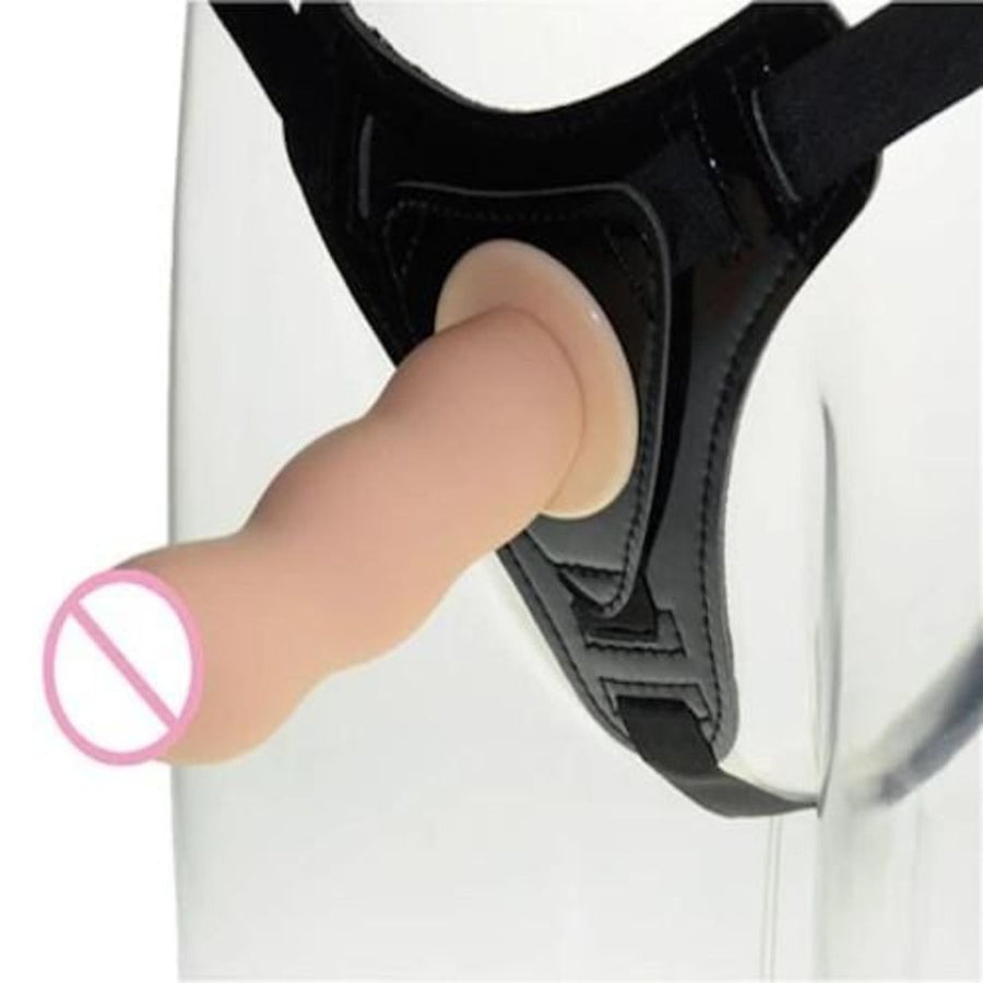 Beginner-Friendly 5-Inch Realistic Strap On BDSM product view