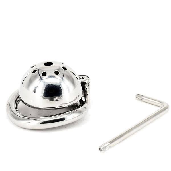 Elena Metal Chastity Device 0.98 inch long product view