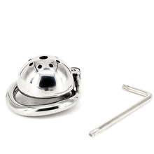 Load image into Gallery viewer, Elena Metal Chastity Device 0.98 inch long
