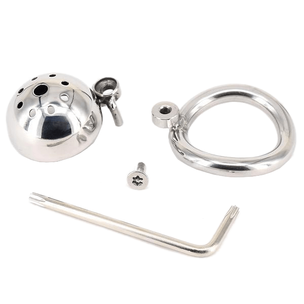 Elena Metal Chastity Device 0.98 inch long, gallery view 5
