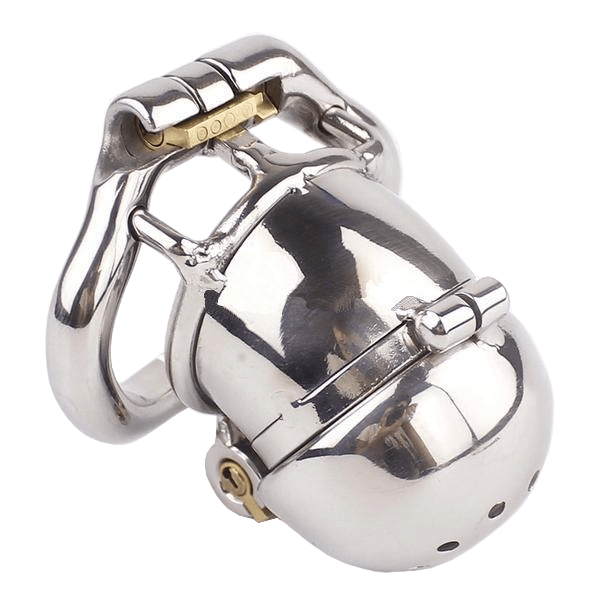 Eleanor Double Locked Cock Male Chastity Device 2.56 inches long, gallery view 3