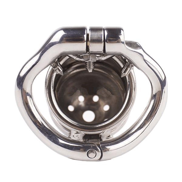 Eleanor Double Locked Cock Male Chastity Device 2.56 inches long, gallery view 4