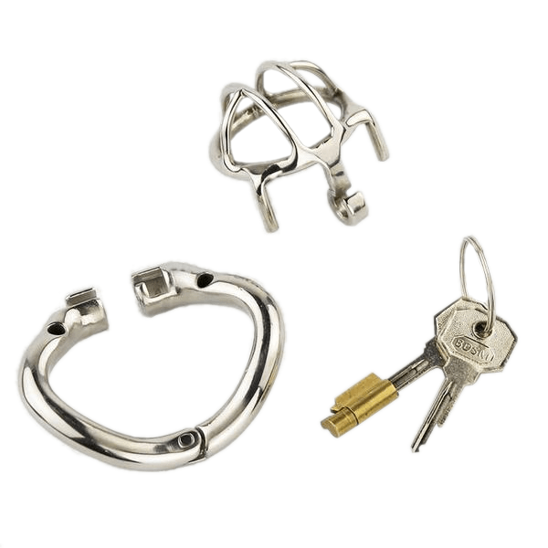 Faith Little Cock Male Chastity Device 1.57 inches long, gallery view 4