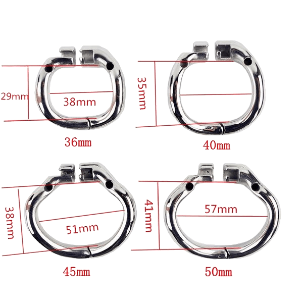 Hailey Male Chastity Device 1.97 inches long, gallery view 11