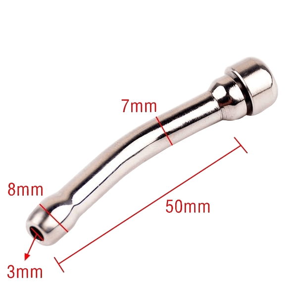 Hailey Male Chastity Device 1.97 inches long, gallery view 10