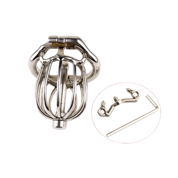 Hailey Male Chastity Device 1.97 inches long, gallery view 8