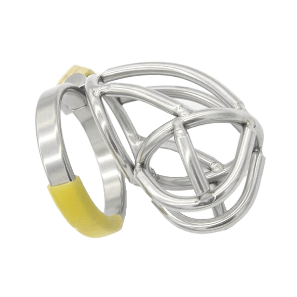 Madelyn Metal Chastity Device 2.76 inches long, gallery view 2