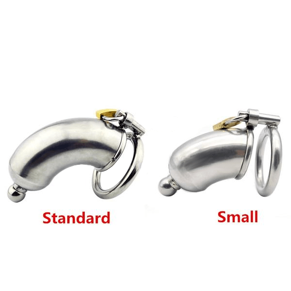 Eva Chastity Device 2.68 inches and 4.92 inches long, gallery view 9