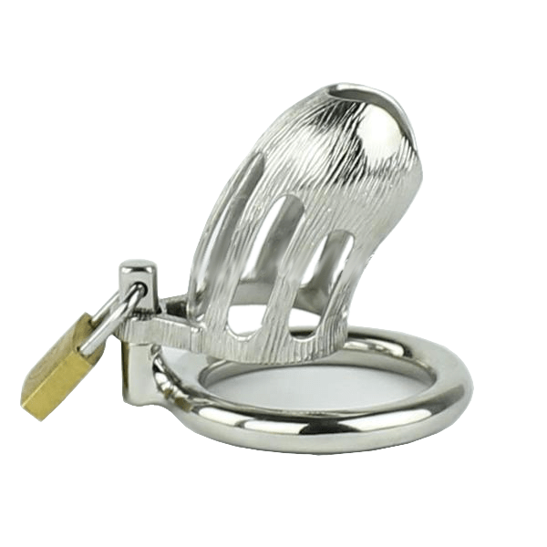 Rylee Metal Chastity Device 2.28 inches long, gallery view 6