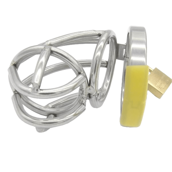 Madelyn Metal Chastity Device 2.76 inches long, gallery view 4