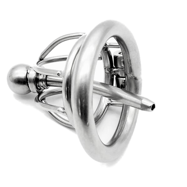 Peyton Metal Chastity Device 1.30 inches long, gallery view 4