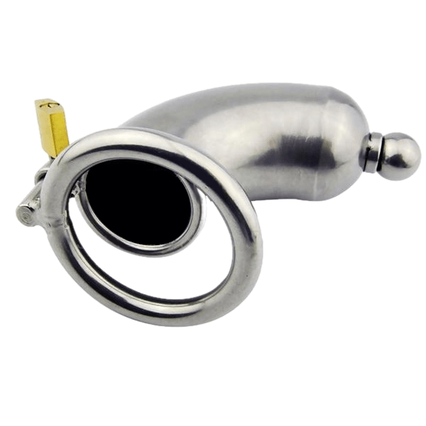 Eva Chastity Device 2.68 inches and 4.92 inches long, gallery view 5