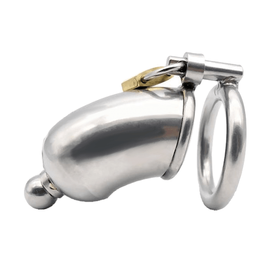 Eva Chastity Device 2.68 inches and 4.92 inches long product view