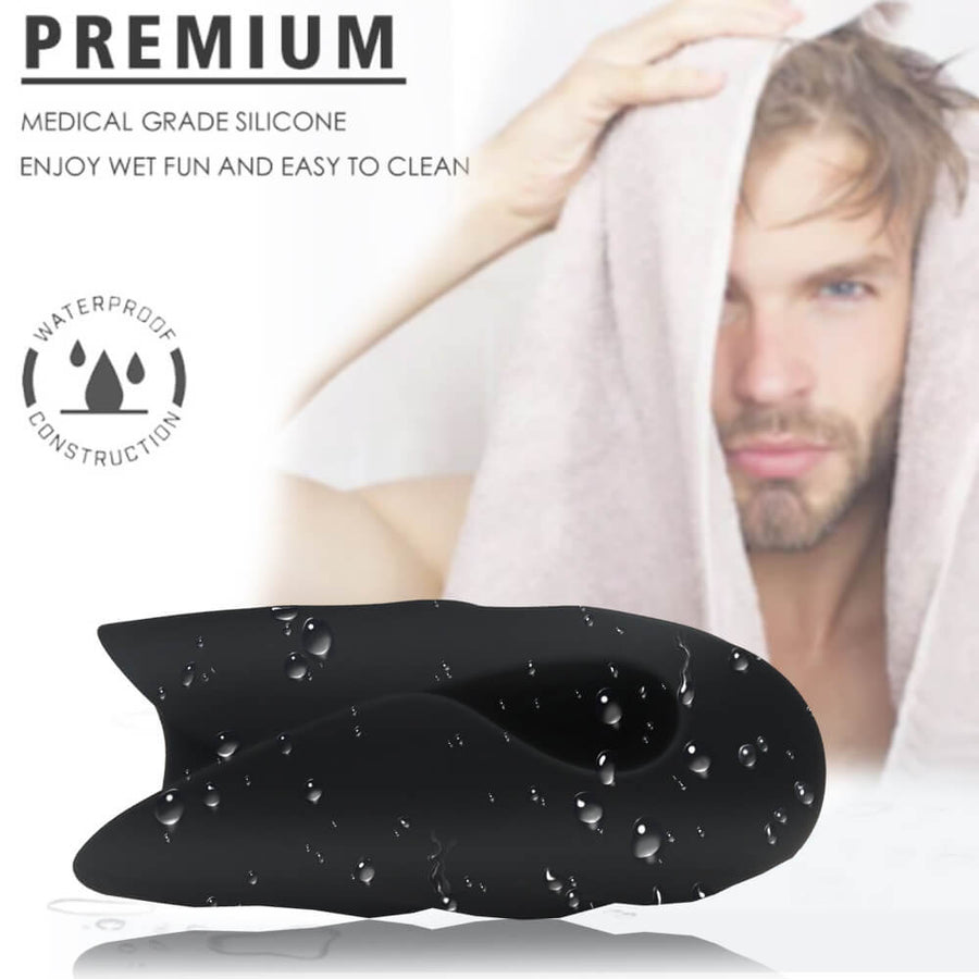 10 Frequency Vibration Massage Flip Integrated Masturbation Cups, gallery view 4