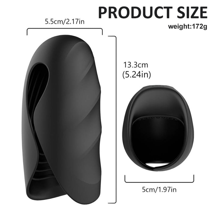 10 Frequency Vibration Massage Flip Integrated Masturbation Cups, gallery view 5