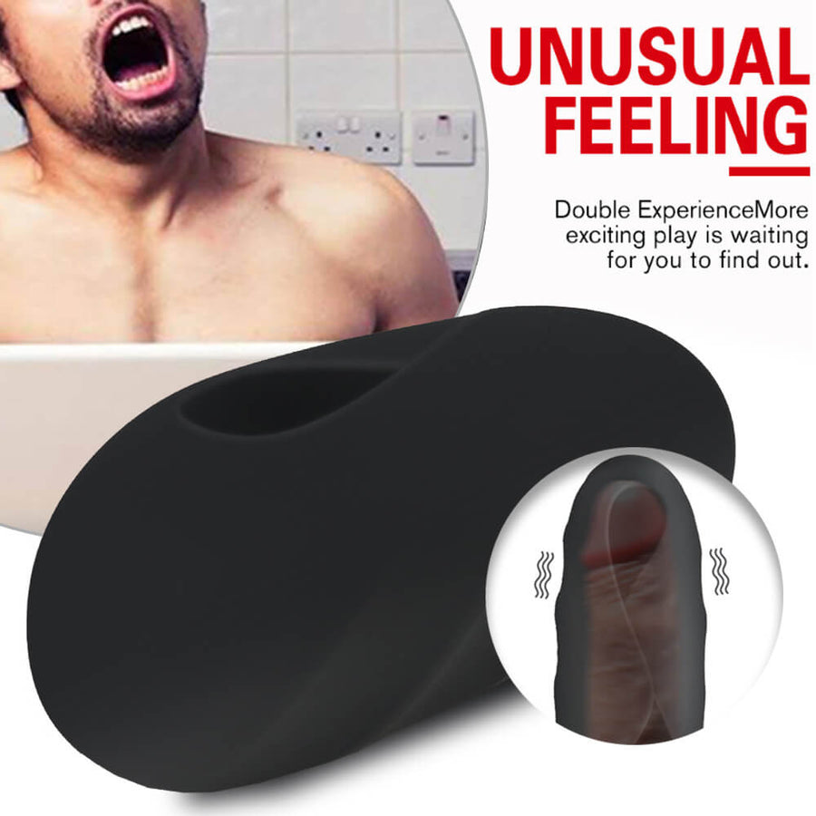 10 Frequency Vibration Massage Flip Integrated Masturbation Cups, gallery view 3