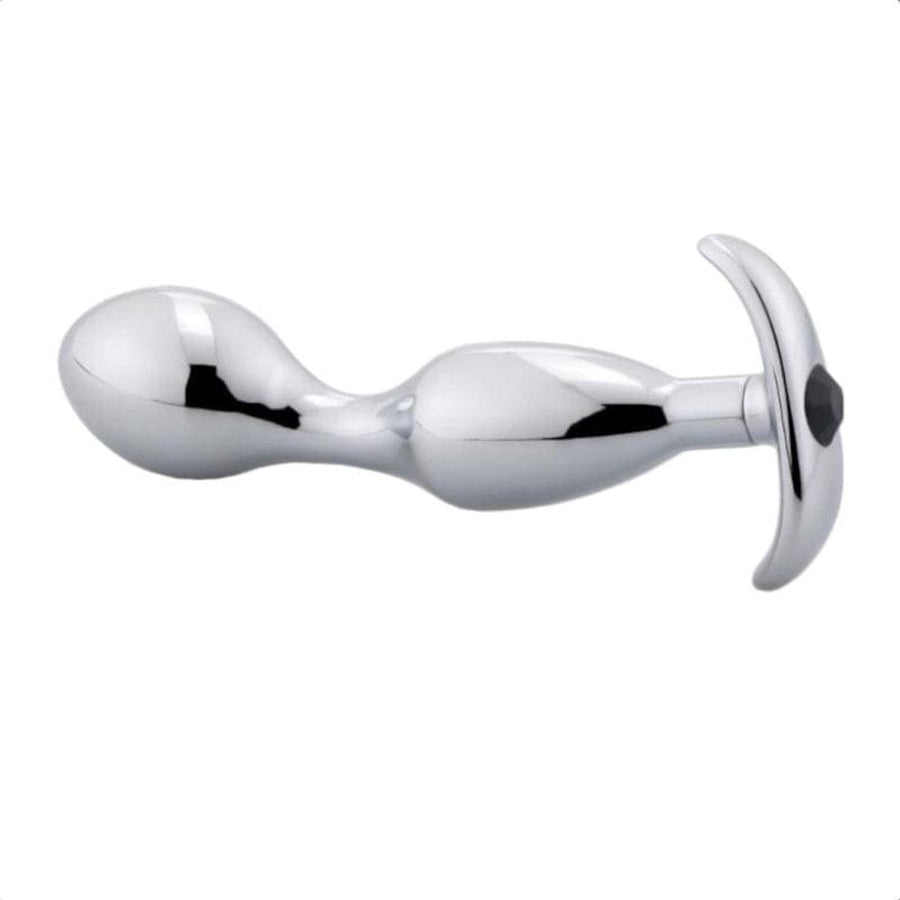 Jeweled Stainless Metal Butt Plug BDSM, gallery view 10