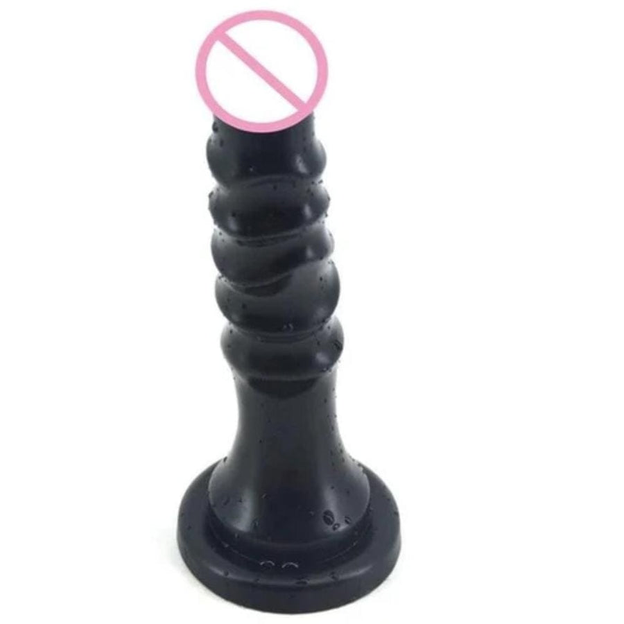 10 Inch Wavy Ridges Flexible Dildo, gallery view 10
