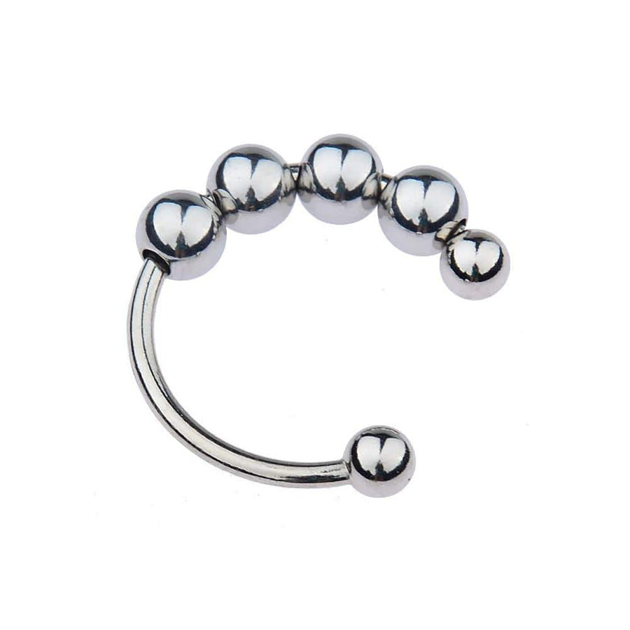 Beaded Stainless Glans Ring BDSM, gallery view 6