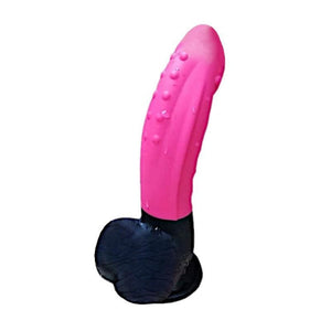 Futuristischer farbiger Dildo mit Saugnapf BDSM