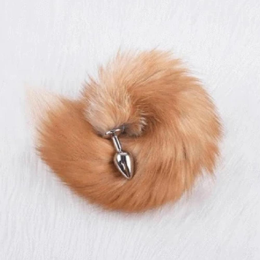 Elegant Fox Tail Butt Plug 19 Inches Long BDSM, gallery view 10