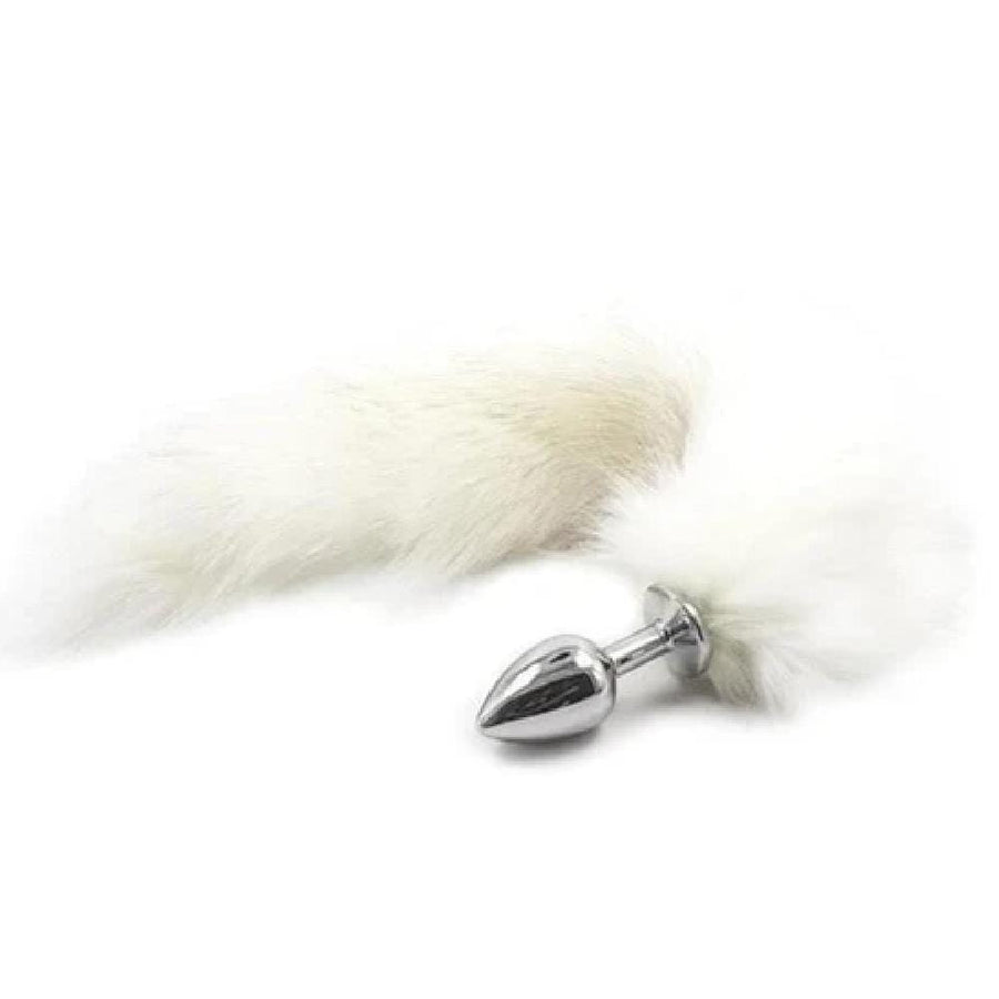 Seductive Fox Tail Butt Plug 17 Inches Long BDSM, gallery view 10