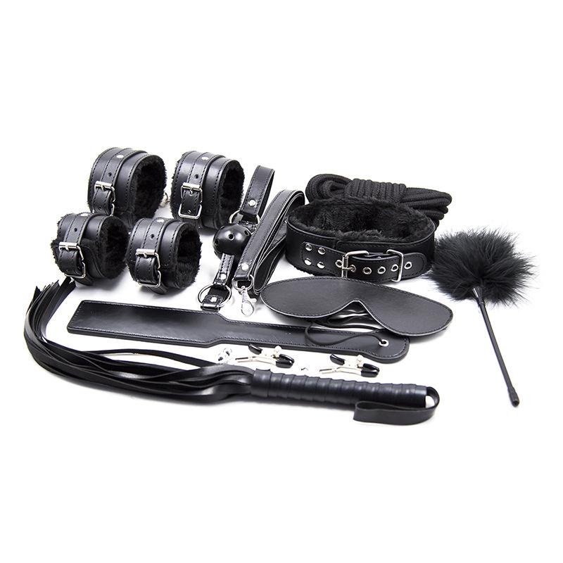 11 Pcs Leather Bondage Set product view
