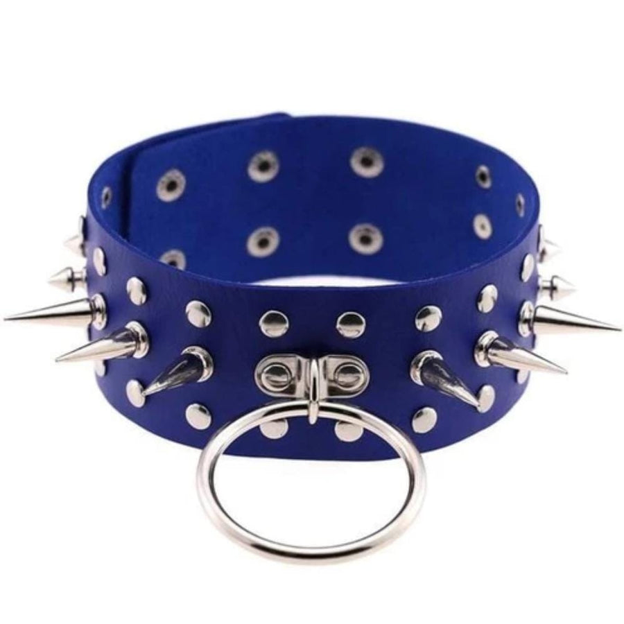 Spiked Bondage Submissive Collar, gallery view 11