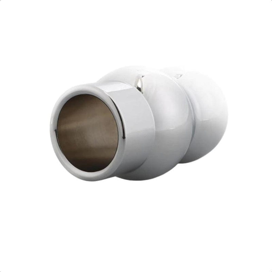 Aluminum Alloy Hollow Butt Plug 2.36 to 3.15 Inches Long bdsm, gallery view 5
