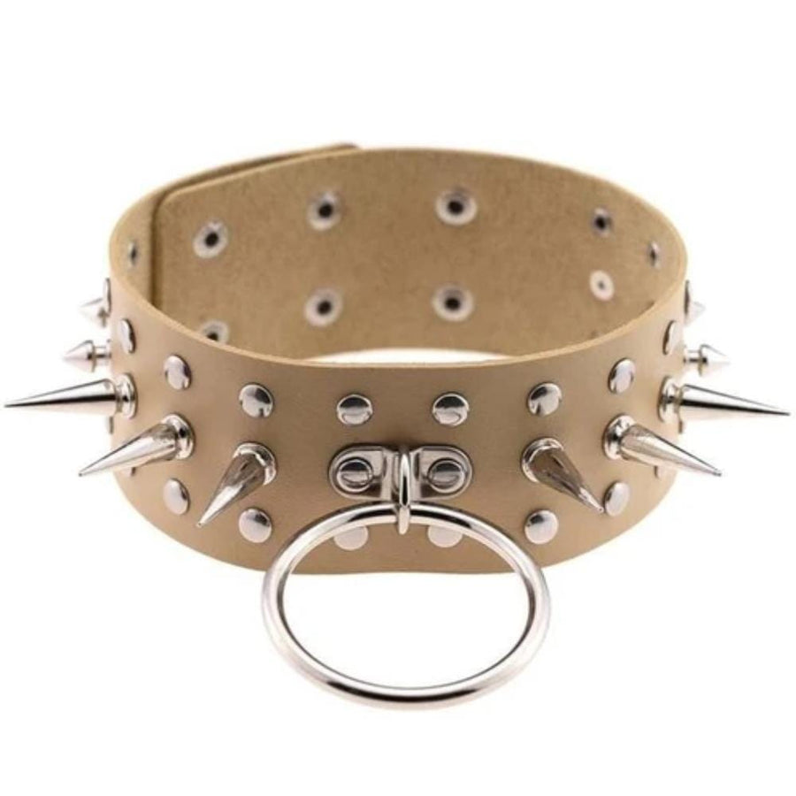 Spiked Bondage Submissive Collar, gallery view 12