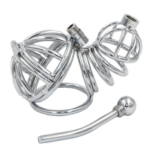 Load image into Gallery viewer, Brielle Metal Chastity Device 3.94 inches long
